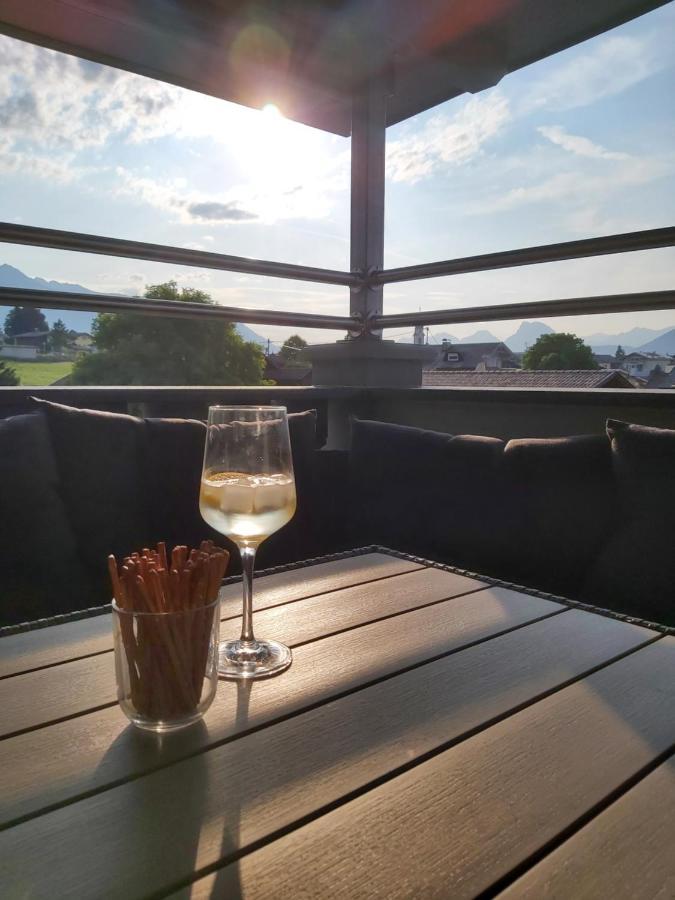 Penthouse-Feeling Mabea Appartement Innsbruck Buitenkant foto